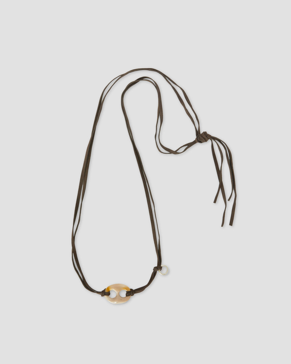 Figure 8 Necklace in Beige | OAMC