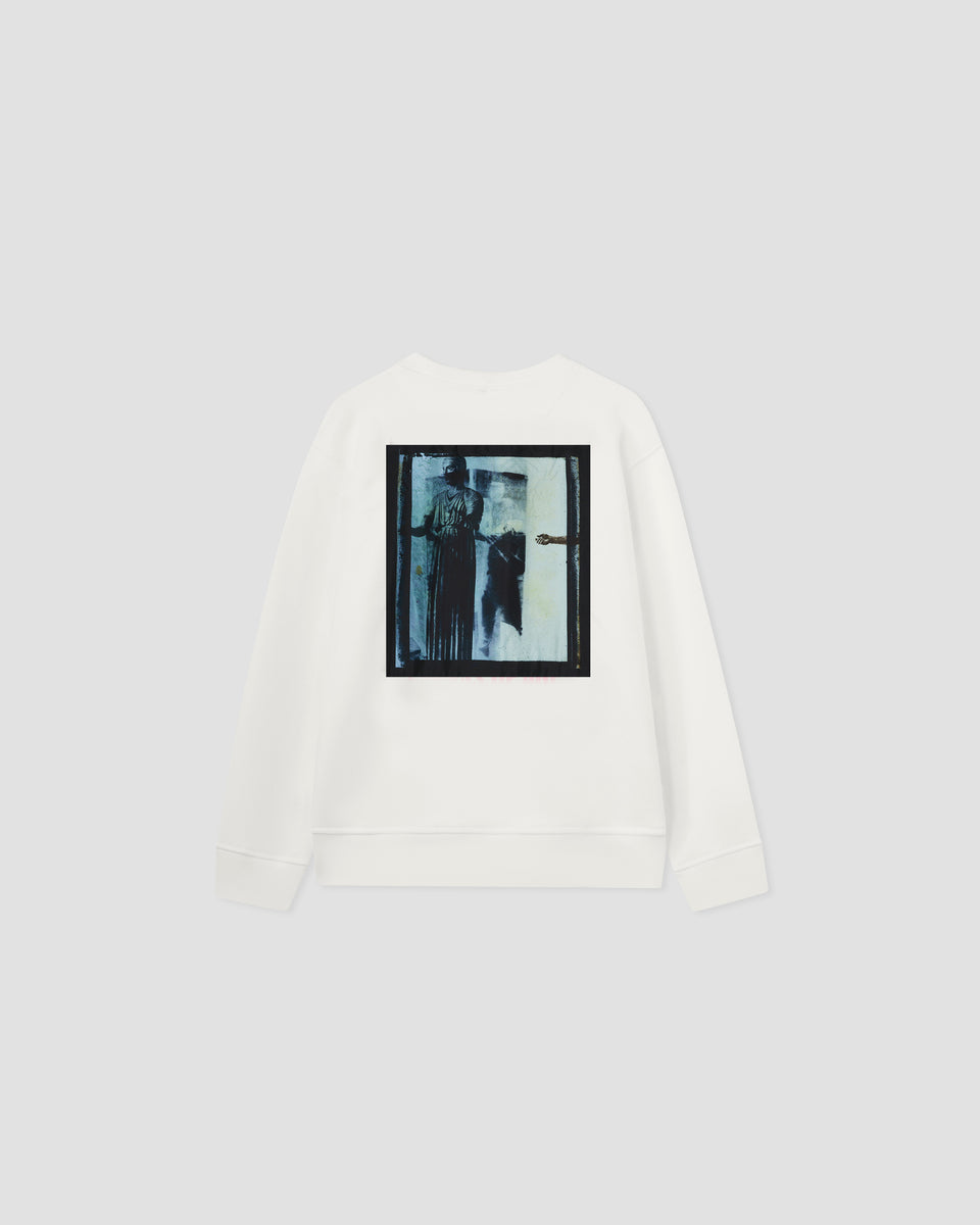 Hera Crewneck in White | OAMC