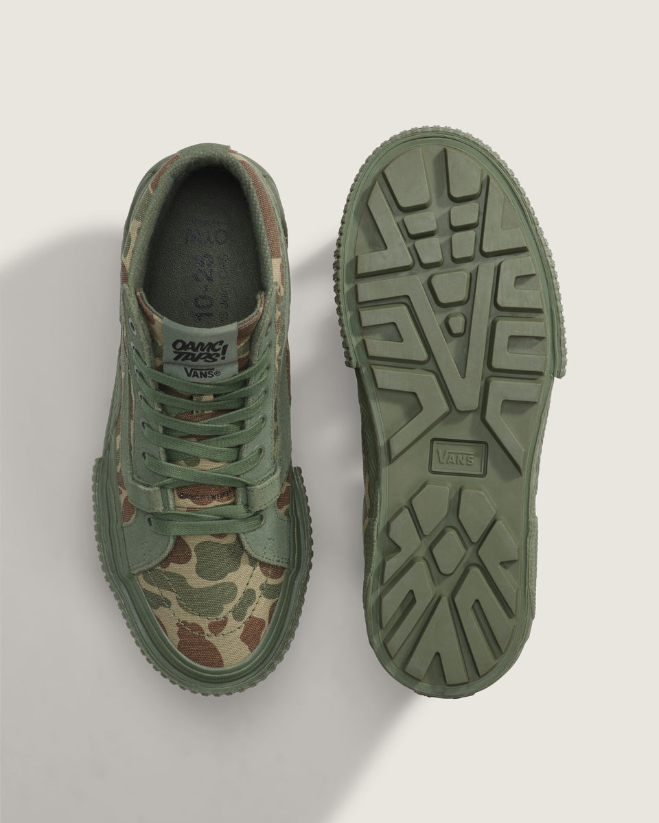 OAMC X Wtaps Vans Sk8-Hi in Duck Camo | OAMC