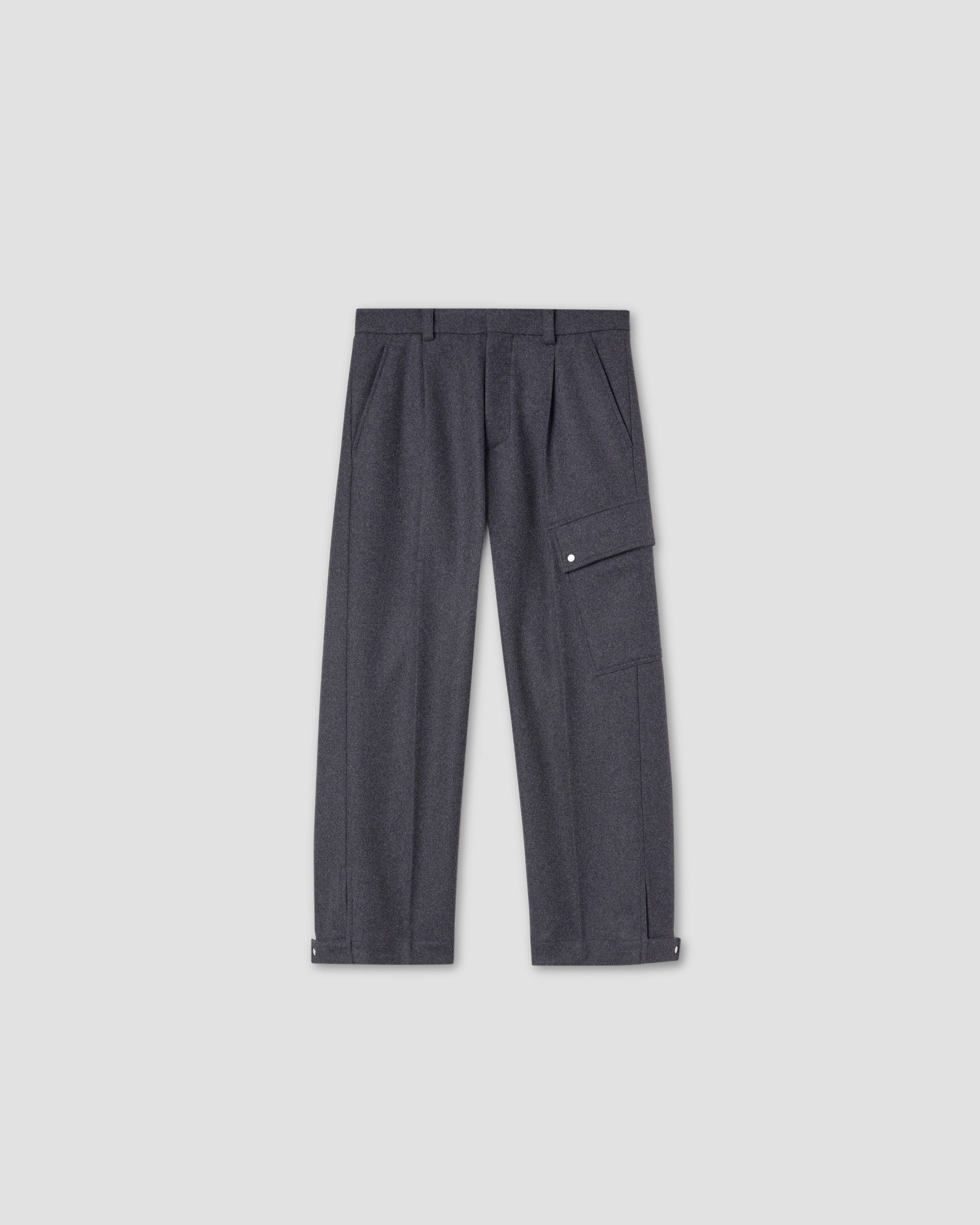 Combine Trousers in Dark Heather | OAMC