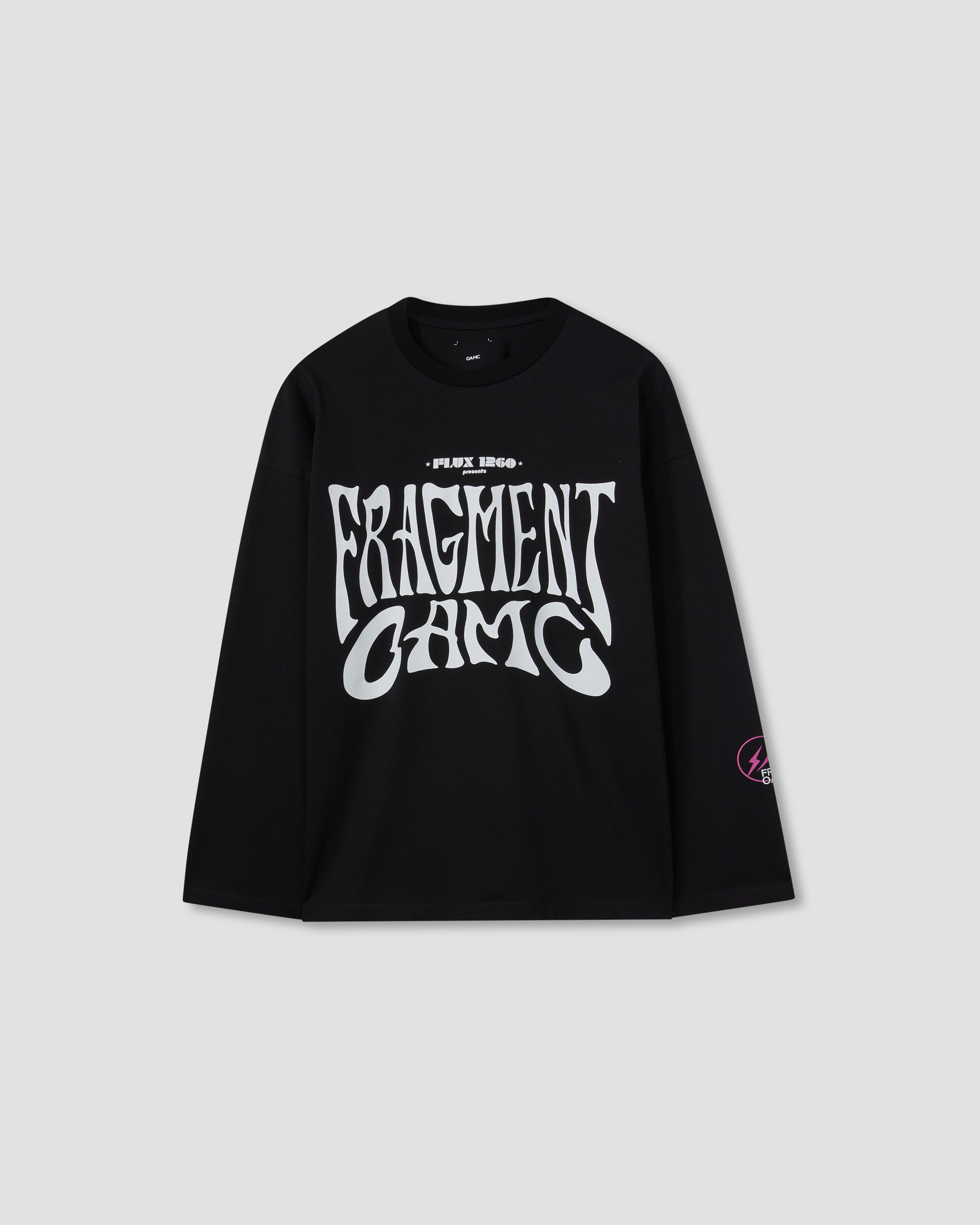 OAMC X FRAGMENT Longsleeve T-Shirt in Black | OAMC