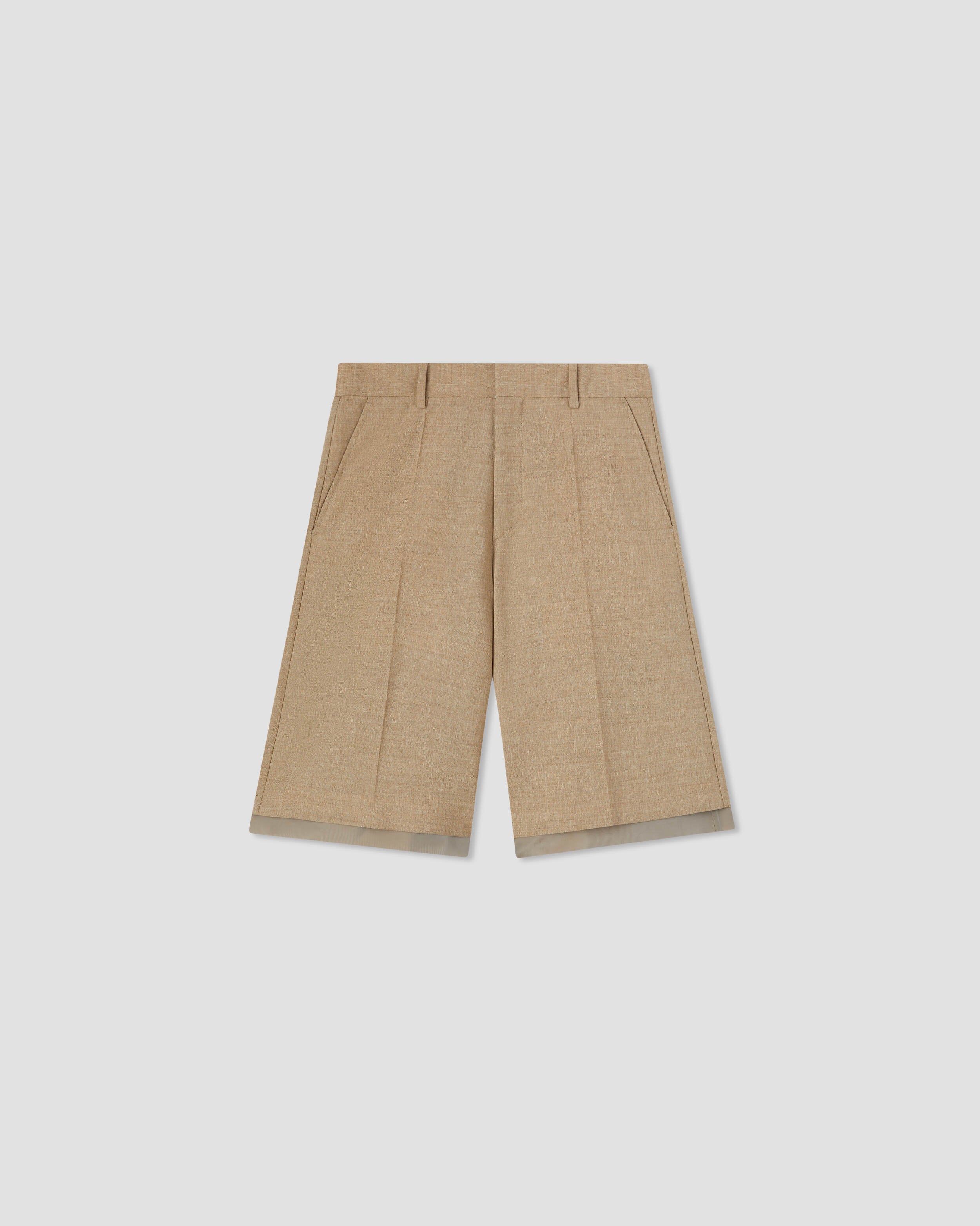 Double Layer Shorts In Beige | OAMC